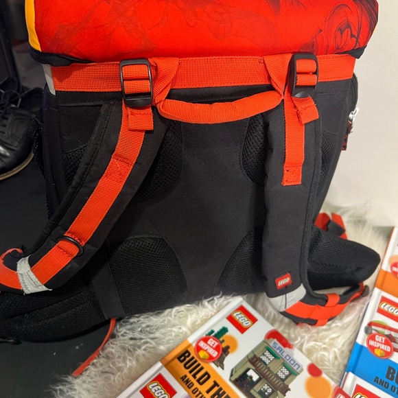 New Rare Find Lago Ninjago backpack and (11) Lego Books Set - Picture 5 of 14